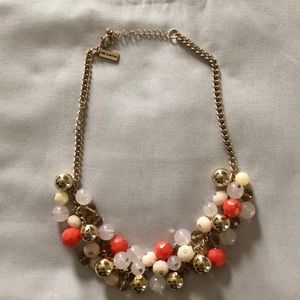 The Limited Coral, Golf and Ivory necklace